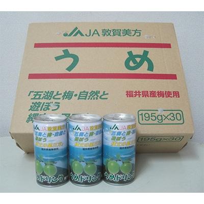 ふるさと納税 若狭町 梅ドリンク 1ケース30本