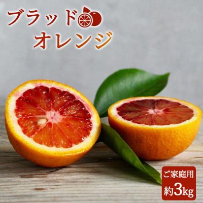 ふるさと納税 美浜町 希少な柑橘![ご家庭用]紀州有田産ブラッドオレンジ3kg