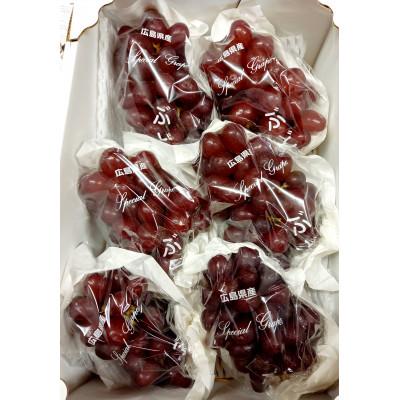 ふるさと納税 世羅町 【カナダ人農園主の真心を込めた】皮ごと食べられるクイーンセブン約1.6kgの画像