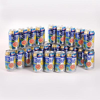 ふるさと納税 朝倉市 キリン福岡工場産　氷結セット(レモン・グレープフルーツ)350ml缶×24本入　各1ケース |  | 02