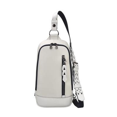 ふるさと納税 豊岡市 豊岡鞄 ブルーム ボディバッグ 白