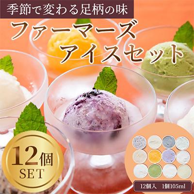 ふるさと納税 南足柄市 アイスクリームギフトセット 12個入