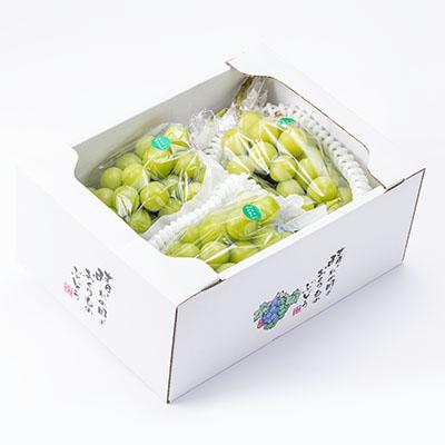 2kg　岡山県産　シャインマスカット　4房 ふるさと納税 美作市 岡山県産シャインマスカット2kg(2〜4房) 【公式通販】