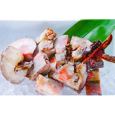 ふるさと納税 九度山町 [九度山町]冷凍伊勢海老カット(サイズ不揃) 約2kg(約1kg×2)