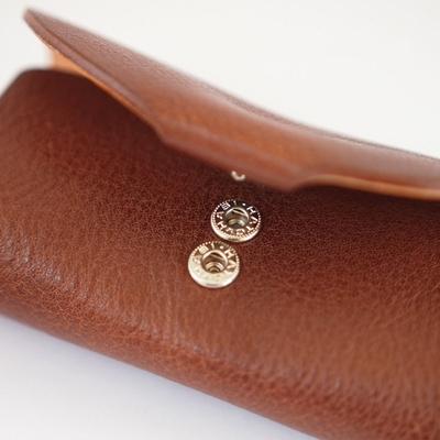 ふるさと納税 七尾市 【本革】キーケース/4連キーリング付/ブラック/ハンドメイド |  | 01