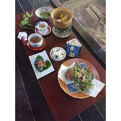 ふるさと納税 大月市 薬草膳処 じゅん庵 薬草料理 お食事券 お薦めコース
