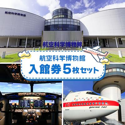 ふるさと納税 芝山町 航空科学博物館 入館券5枚セット