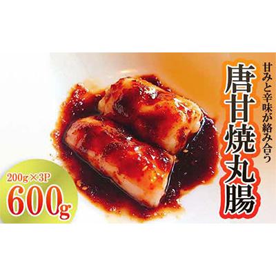 ふるさと納税 川崎町 唐甘焼丸腸 約200g×3パック
