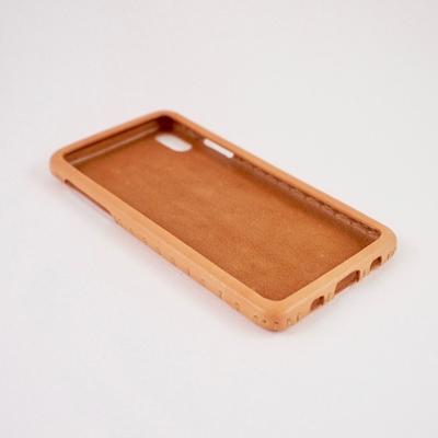 ふるさと納税 七尾市 [iPhoneXS用]本革ケース/ナチュラル/ハンドメイド