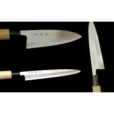 ふるさと納税 須崎市 土佐打ち刃物 高級料理包丁 出刃包丁16.5cm×柳刃包丁21cm×身卸包丁21cm白紙2号セット