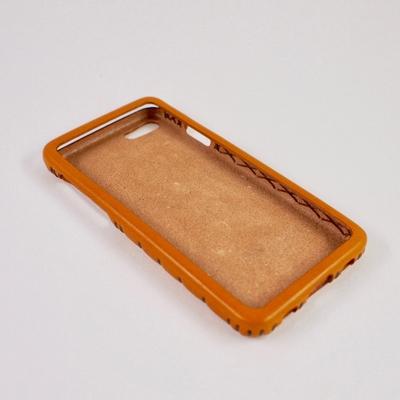 ふるさと納税 七尾市 [iPhoneSE(第二世代)用]本革ケース/キャメル/ハンドメイド