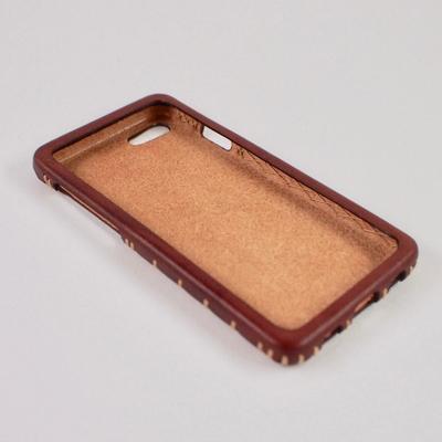 ふるさと納税 七尾市 [iPhoneSE(第二世代)用]本革ケース/マホガニー/ハンドメイド