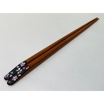 ふるさと納税 高岡市 螺鈿箸 SAKURA(木箱入り)