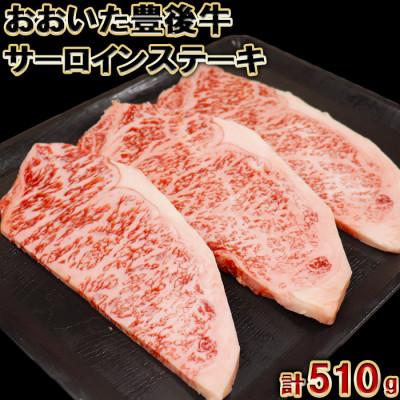 ふるさと納税 杵築市 おおいた豊後牛サーロインステーキ510g(170g×3枚)