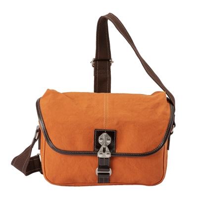 ふるさと納税 豊岡市 豊岡鞄 直帆布SD (オレンジ)