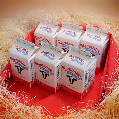 ふるさと納税 昭和村 ミルウェイ乳製品 特製のむヨーグルト(紙パック)6本セットNO.6