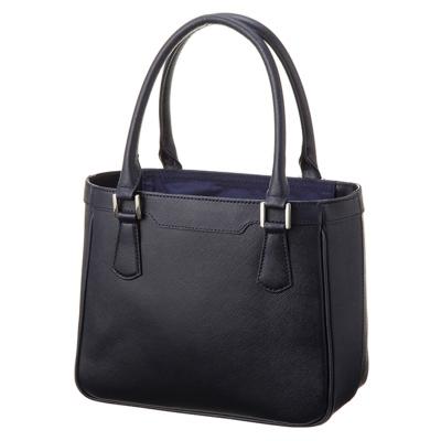 ふるさと納税 御代田町 [濱野皮革工藝のハンドバッグ]ポトフ ミニ(ネイビー)