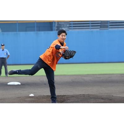 ふるさと納税 今治市 愛媛マンダリンパイレーツ公式戦始球式権・観戦チケット2枚[F-17]
