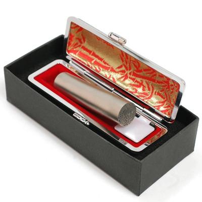 ふるさと納税 燕市 燕市製造【Made in Tsubame】匠 チタン 印鑑-マットシルバーチタン16.5mm-実印用_2