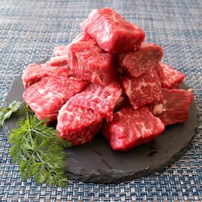ふるさと納税 つくば市 厳選高級部位牛ヒレ肉サイコロステーキ500g[離島・沖縄配送不可]