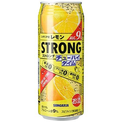 ふるさと納税 伊賀市 サンガリア ストロングチューハイタイム ゼロレモン 490ml×24本
