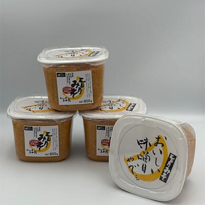 ふるさと納税 佐用町 三日月みそ (850g×4個入り)
