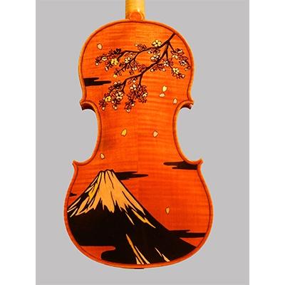 ふるさと納税 ふじみ野市 Kosuke Ikebuchi作　富士山バイオリン | 