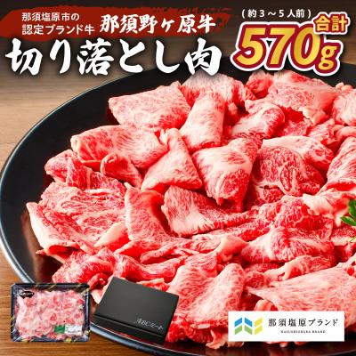 ふるさと納税 那須塩原市 那須野ヶ原和牛 切り落とし570g(約3〜5人前)