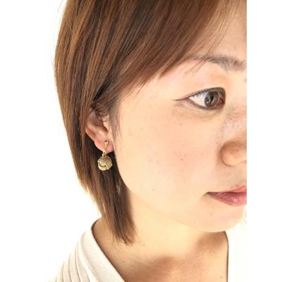 ふるさと納税 伊賀市 (組紐)イヤリング モンキー 八千代金