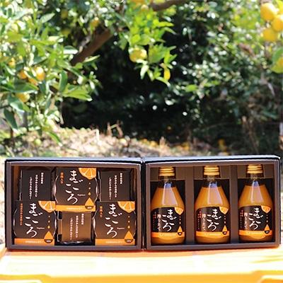 ふるさと納税 湯浅町 有田みかん 『まごころ』 (ジュース&amp;ゼリー)セット 化粧箱入り