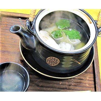 ふるさと納税 志免町 鱧と松茸の土瓶蒸し 1人前セット(土瓶付)