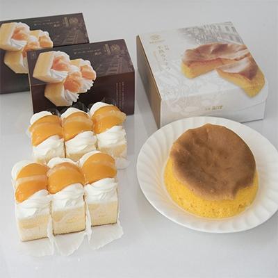 ふるさと納税 諫早市 長崎ご当地スイーツ シースクリームと半熟カステラ詰合せ