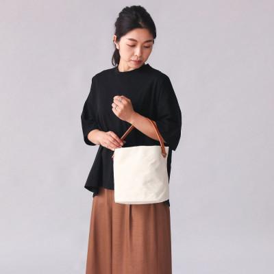 ふるさと納税 豊岡市 豊岡鞄 TUTUMU cube (S2700 24-175)キナリ