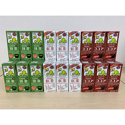 ふるさと納税 瑞穂市 キッコーマンおすすめ豆乳飲料3種類(200ml×54本)セット |  | 01