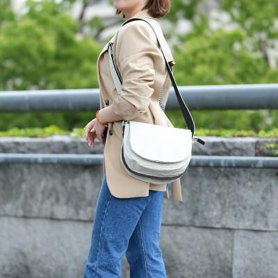 ふるさと納税 豊岡市 豊岡鞄 TUTUMU Flap Mini(S4000)キナリ