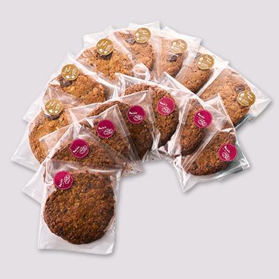 ふるさと納税 東海村 チョコチャンククッキー&オートミールレーズンクッキーの詰め合わせ(2種×7枚　計14枚) |  | 01