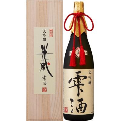 ふるさと納税 伊賀市 [杜氏渾身の酒] 半蔵 大吟醸 雫酒 1.8L