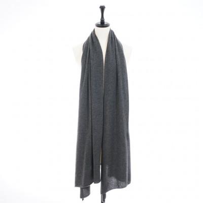 ふるさと納税 忠岡町 日本製 BABY  CASHMERE STOLE(150cm×60cm)　チャコールグレー |  | 02