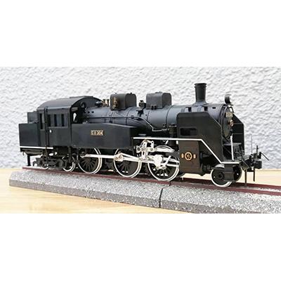 ふるさと納税 蕨市 [上級者向け 大型組立キット]1/50スケール蒸気機関車 C11-304 大荒田交通公園保存車