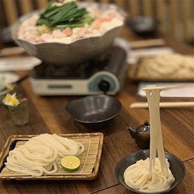 ふるさと納税 四條畷市 とみくらのうどん付き鍋の素5〜6人前