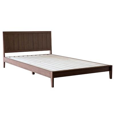 ふるさと納税 筑後市 トムソンベッド ウォルナット セミダブル[高野木工]