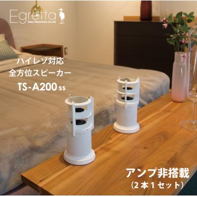 ふるさと納税 北広島町 Egretta(エグレッタ)デスクトップサイズ・全方位スピーカー TS-A200ss