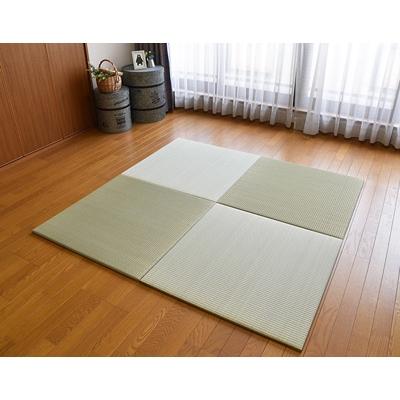 ふるさと納税 岡山市 岡山県岡山市産 置き畳 離宮 ナチュラル 4枚セット