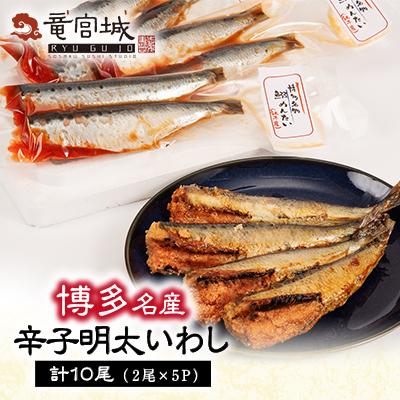ふるさと納税 志免町 辛子明太いわし 10尾セット