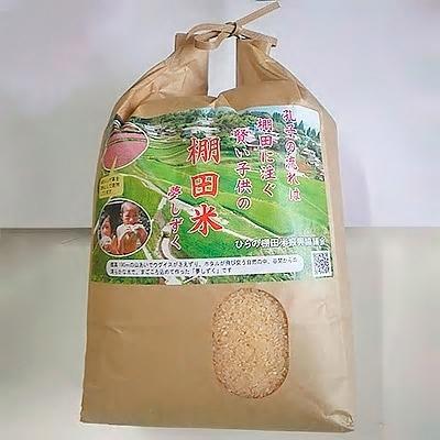 ふるさと納税 多久市 令和7年産 ひらの棚田米夢しずく 玄米20kg (10kg2