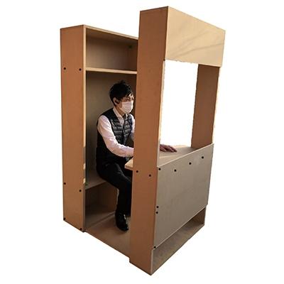 ふるさと納税 岸和田市 可動式テレワークブース〜自由な創造空間をご自宅に〜(W910×D510×H1800)