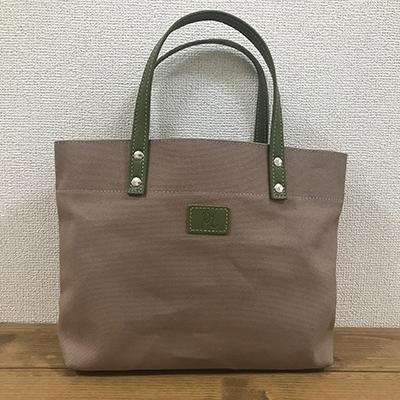 ふるさと納税 旭市 日本製 ハンプトート ペールカーキ