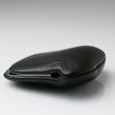 ふるさと納税 葛飾区 Flathority　国産キップレザー　クリックコインケースS　チョコブラック　日本製 |  | 02