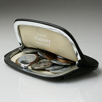 ふるさと納税 葛飾区 Flathority 国産キップレザー クリックコイン
