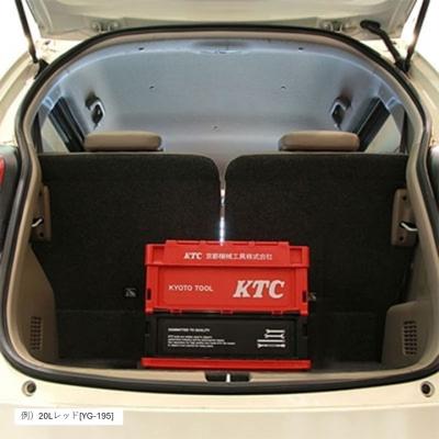 ふるさと納税 久御山町 KTC 折りたたみコンテナ20L(レッド) [YG-195] |  | 01